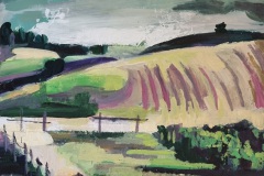 Abstrakte Sommerlandschaft 